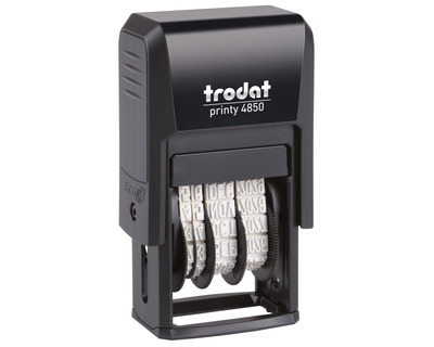 Trodat Datumstempel "Printy Dater 4850" Eingegangen 25 x 25 mm