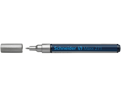 Schneider Lackmarker "Maxx 271" silber 1-2 mm