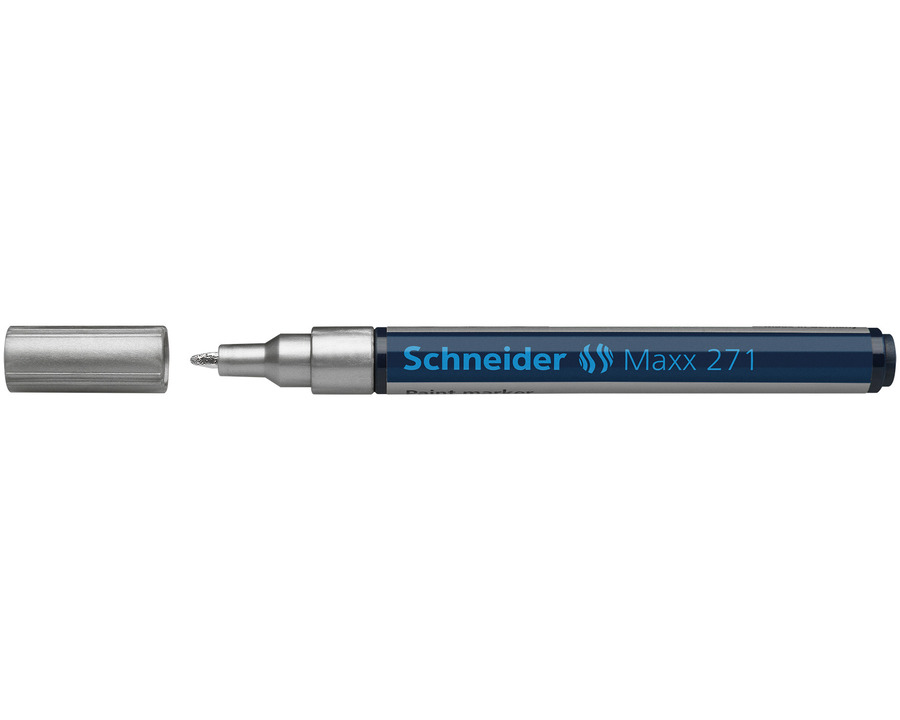 Schneider Lackmarker "Maxx 271" silber 1-2 mm