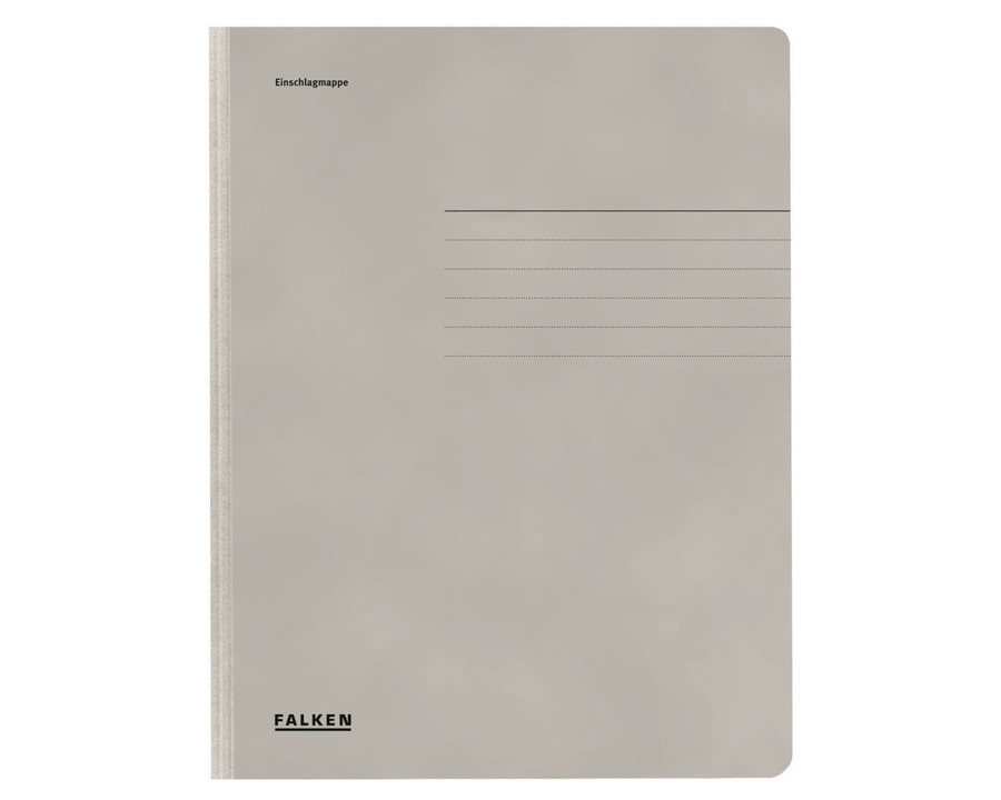 Falken Einschlagmappe A4 grau