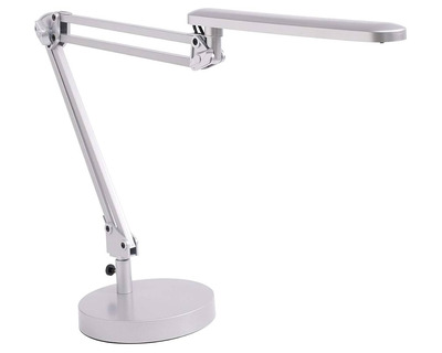 Alco LED-Tischleuchte 963 silber Standfuß