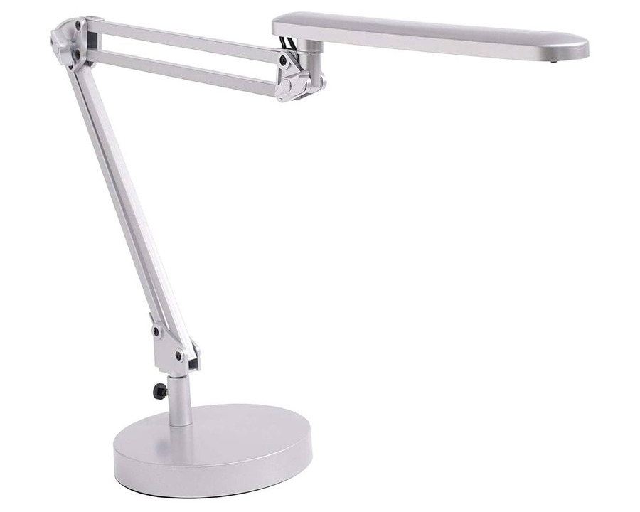 Alco LED-Tischleuchte 963 silber Standfuß