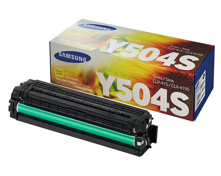 Samsung Toner Y504S gelb 1.800 Seiten