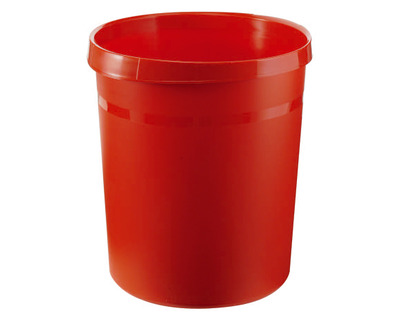 Han Papierkorb "Grip" rot 18 Liter