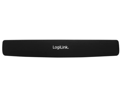 Logilink Handgelenkauflage "Gel", für Tastatur schwarz 400 x 60 x 15 mm