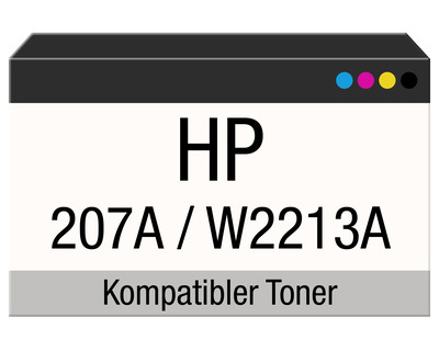 Rebuilt-Toner, HP 207A magenta 1.250 Seiten