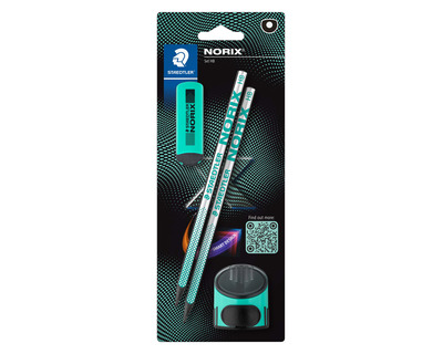 Staedtler Bleistift-Set "Norix" blau HB 2,3 mm