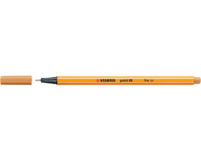 Stabilo Fineliner "Point 88" ocker dunkel 0,4 mm