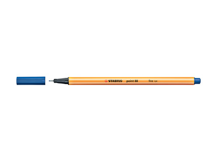 Stabilo Fineliner "Point 88" blau 0,4 mm