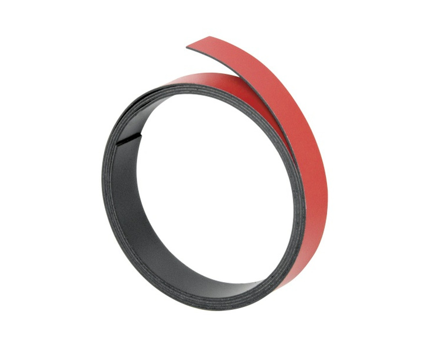 Franken Magnetband rot 5 mm x 1 m