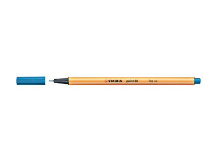 Stabilo Fineliner "Point 88" mittelblau 0,4 mm