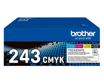 Brother Toner TN-243CMYK, Multipack CMYK 4St.