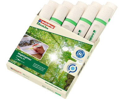Edding Textmarker 24 "EcoLine" grün 2-5 mm 10St.
