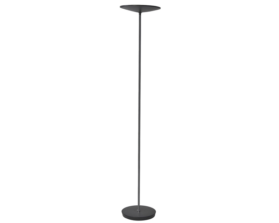 Alba LED-Stehleuchte "Slim", dimmbar schwarz