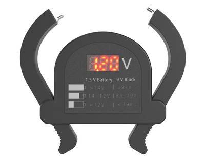 Hama Batterietester schwarz