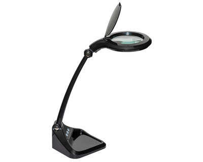 Maul LED-Lupenleuchte "MAULiris" schwarz