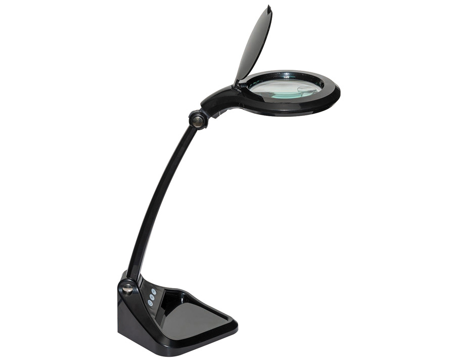 Maul LED-Lupenleuchte "MAULiris" schwarz