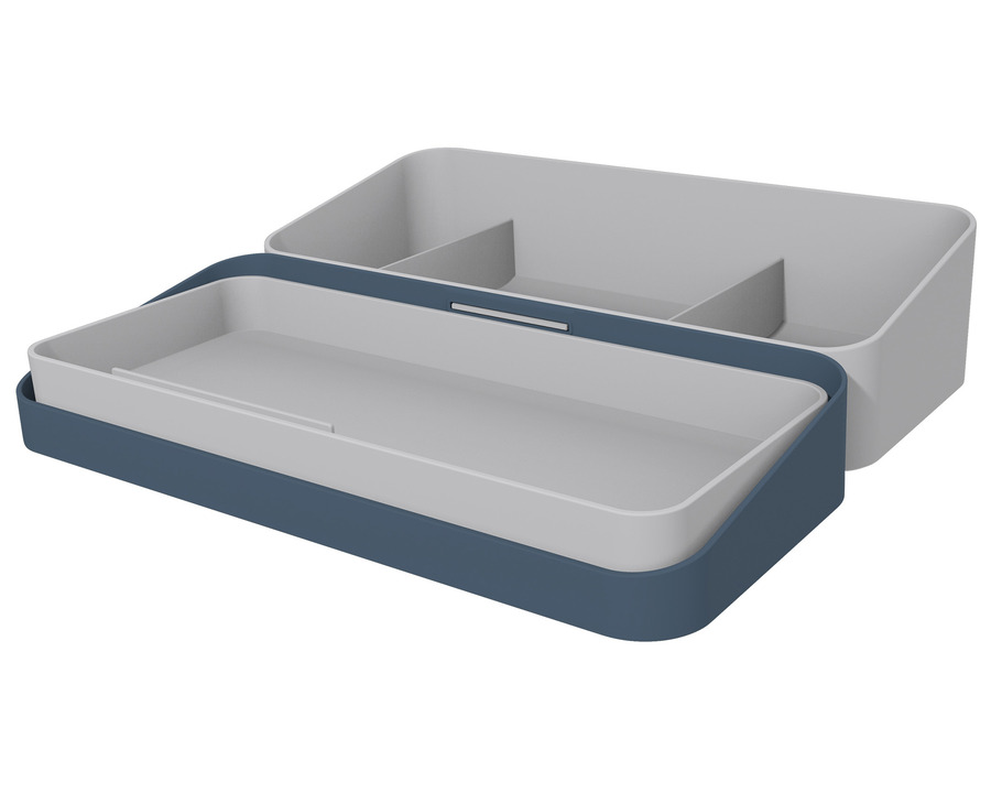 Helit Schreibtisch-Organizer "The Companion" blau