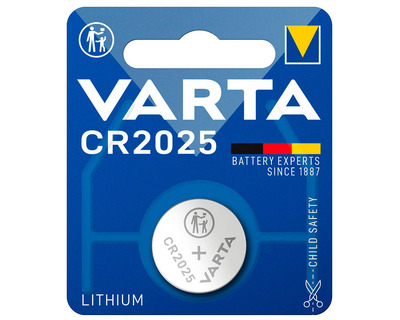 Varta Knopfzelle "Lithium Coin" CR2025 3V 170mAh