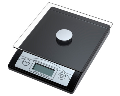 Genie Briefwaage "3623EDS" schwarz 5.000g