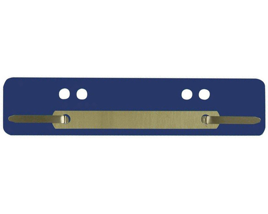 Heftstreifen PP, Metalldeckleiste dunkelblau 34 x 150 mm 25St.