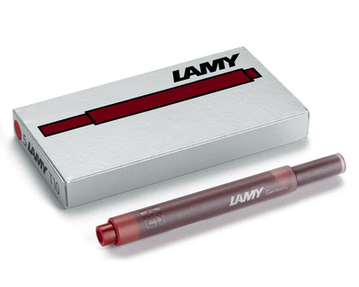 Lamy Tintenpatronen "T10" rot 5St.