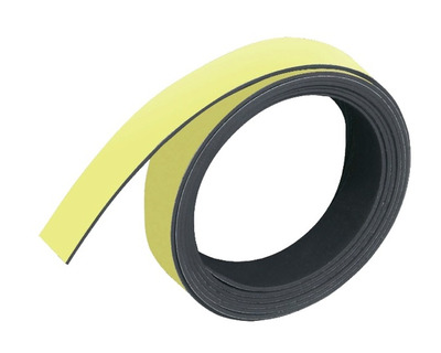 Franken Magnetband gelb 10 mm x 1 m