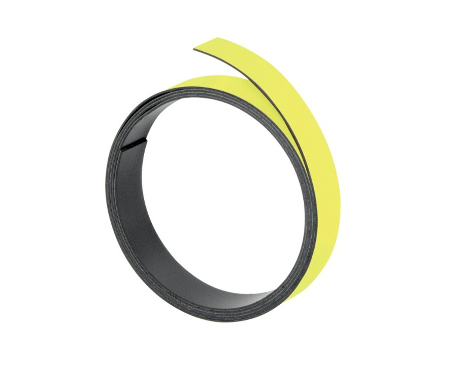 Franken Magnetband gelb 5 mm x 1 m