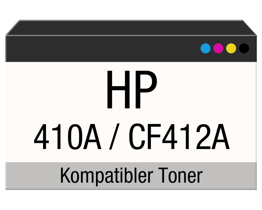 Rebuilt-Toner, HP 410A gelb 2.300 Seiten