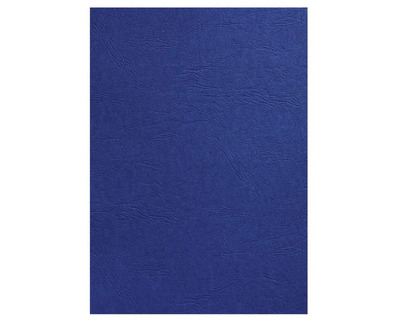 GBC Deckblätter A4 "LeatherGrain", Lederstruktur königsblau 250g/m² 100St.