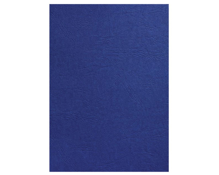 GBC Deckblätter A4 "LeatherGrain", Lederstruktur königsblau 250g/m² 100St.