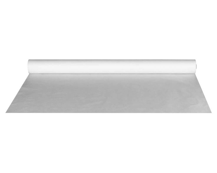 Papstar Einweg-Tischtuch, Damast weiß 100 cm x 50 m