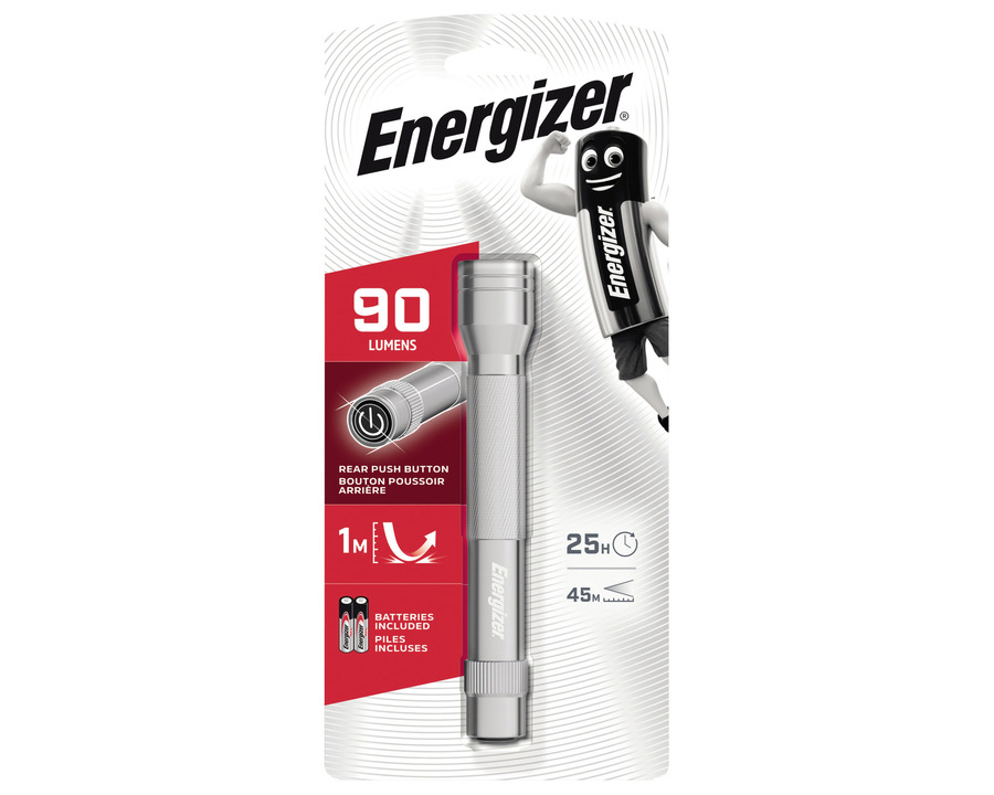 Energizer Taschenlampe silber