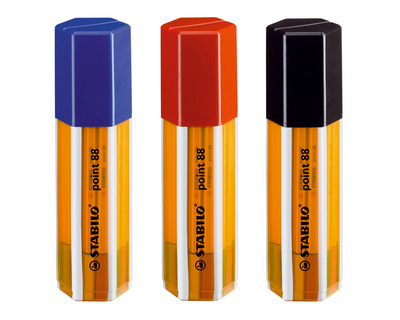 Stabilo Fineliner "Point 88 Big Box" mehrfarbig 0,4 mm 20St.