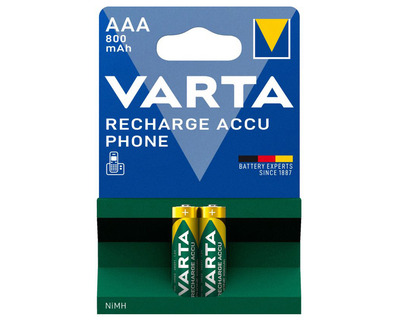 Varta Akku "Recharge Phone" AAA, Micro, HR3 1,2V 800mAh 2St.