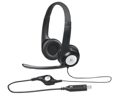 Logitech Headset "H390" schwarz