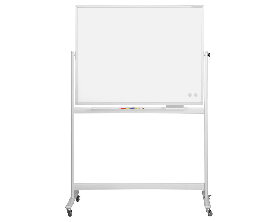 Magnetoplan Stativ-Drehtafel "Design CC mobil" 100 x 150 cm Emaille