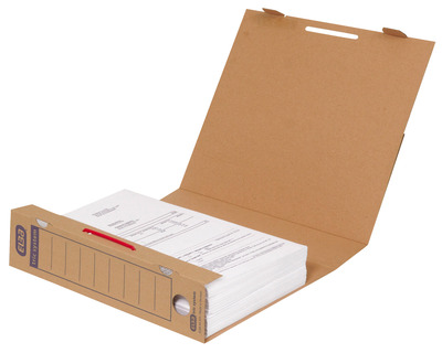 Elba Archivordner A4 "Tric System" natronbraun 78 x 314 x 288 mm