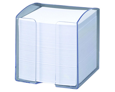 Durable Zettelbox "Trend" transparent 100 x 105 x 100 mm