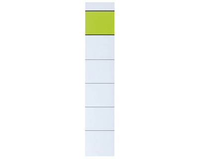Falken Einsteck-Rückenschilder weiß 30 x 190 mm 10St.