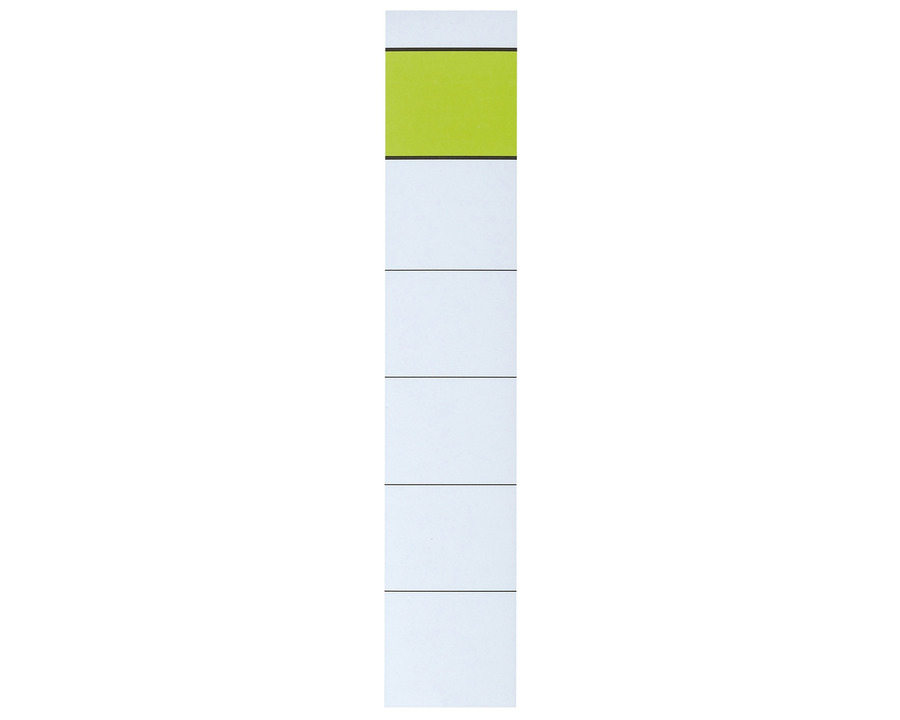 Falken Einsteck-Rückenschilder weiß 30 x 190 mm 10St.