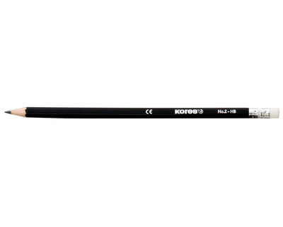 Kores Bleistift "Grafitos", mit Radierer HB 3,0 mm
