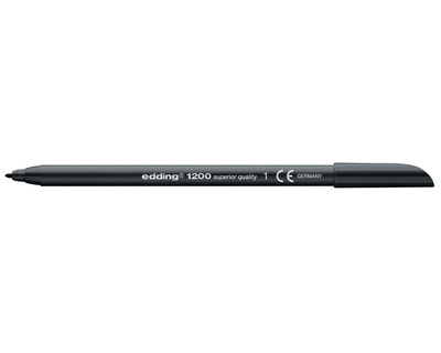 Edding Fasermaler 1200 schwarz 1,0 mm