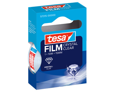 Tesa Klebeband "kristall-klar" transparent 15 mm x 10 m