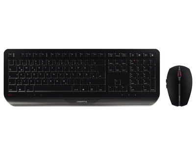 Cherry Desktop-Set "Gentix" schwarz