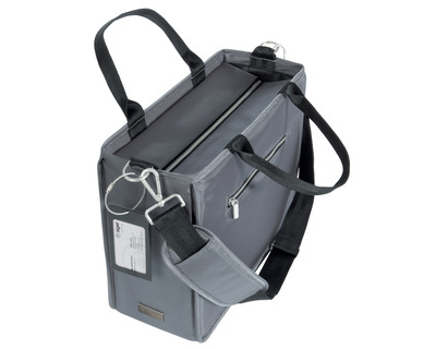 Sigel Tragetasche "Desk Sharing Bag Premium" anthrazit 360 x 280 x 150 mm