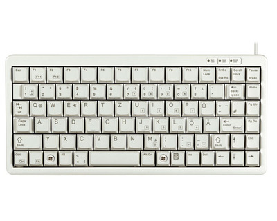 Cherry Tastatur "G84-4100" weiß