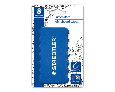 Staedtler Tafelwischer "Lumocolor" blau/weiß 107 x 57 x 20 mm