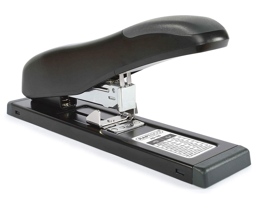Rapesco Blockheftgerät "HD-100" schwarz 100 Blatt