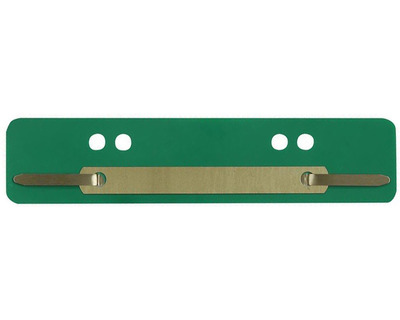 Heftstreifen PP, Metalldeckleiste dunkelgrün 34 x 150 mm 25St.